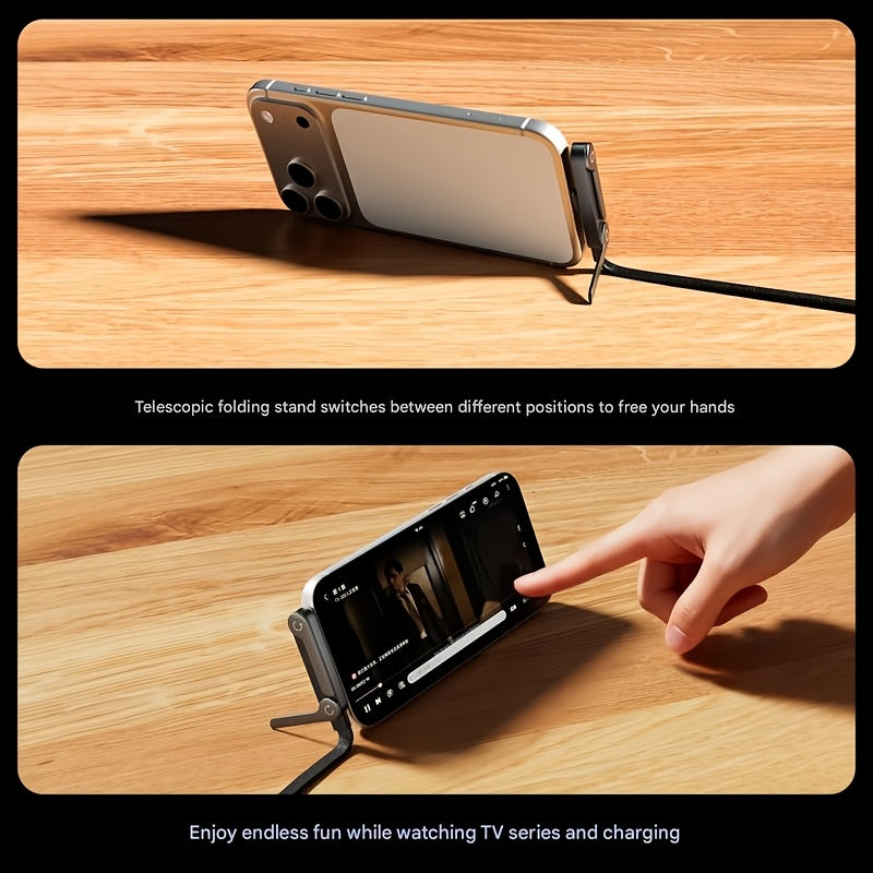 Soporte para Teléfono con Cable de Carga 240W Plástico Carga Rápida