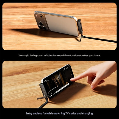 Soporte para Teléfono con Cable de Carga 240W Plástico Carga Rápida