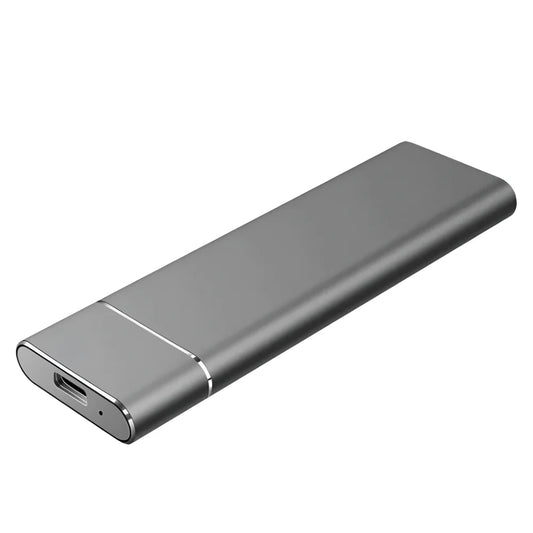 Disco Duro Externo Portátil USB Diseño Delgado de Aluminio para Almacenamiento