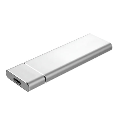 Disco Duro Externo Portátil USB Diseño Delgado de Aluminio para Almacenamiento