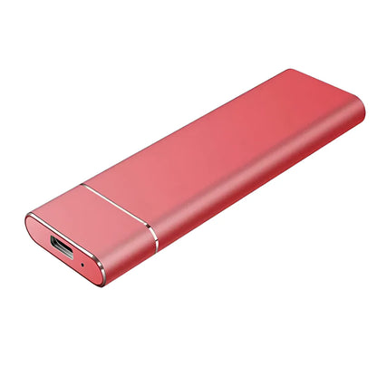 Disco Duro Externo Portátil USB Diseño Delgado de Aluminio para Almacenamiento