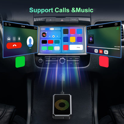 Adaptador de Coche Inalámbrico Caja de Transmisión Multimedia para Pantalla