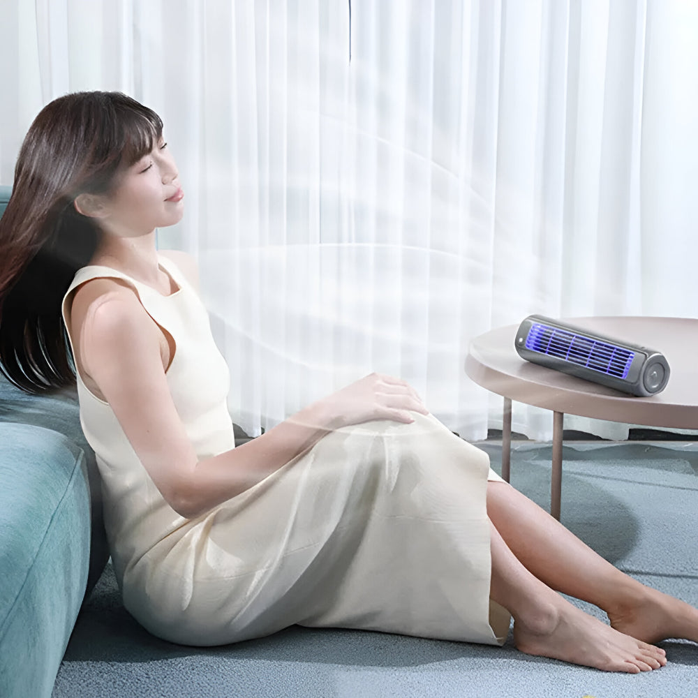 Ventilador de Escritorio Portátil Estilo Torre para Sobremesa