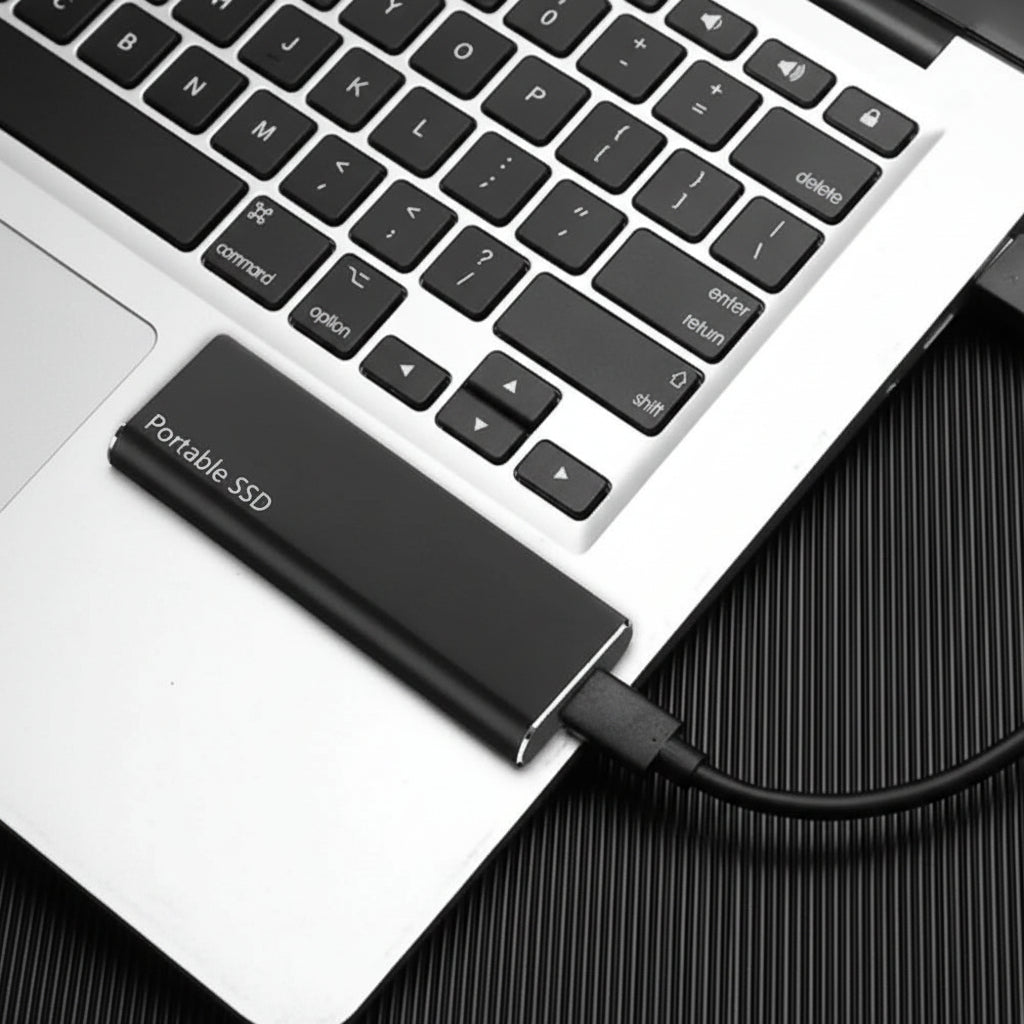 Disco Duro Externo Portátil USB C Ultra Delgado Almacenamiento 500GB
