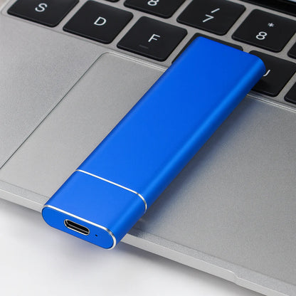 Disco Duro Externo Portátil USB Diseño Delgado de Aluminio para Almacenamiento