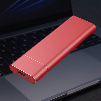Disco Duro Externo Portátil USB Diseño Delgado de Aluminio para Almacenamiento