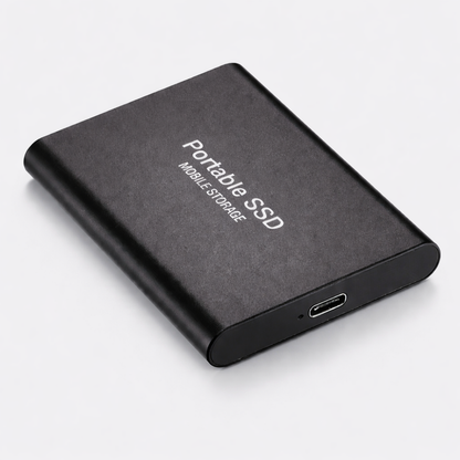 Unidad SSD Externa Portátil 512GB Almacenamiento Compacto Rápido USB C