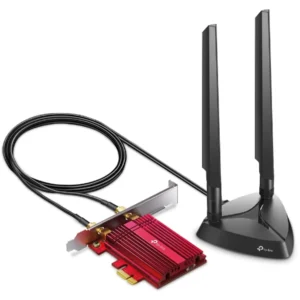 Adaptador de red - TP-Link, Wi-Fi 6, Bluetooth 5.2, 5400 Mbit/s