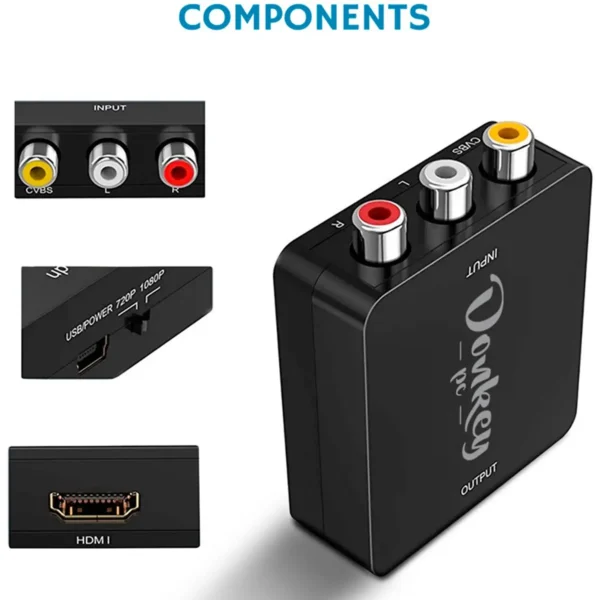 Donkey PC - Conversor RCA a HDMI